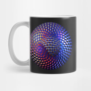 Glowing Cube Ring Ball Mug